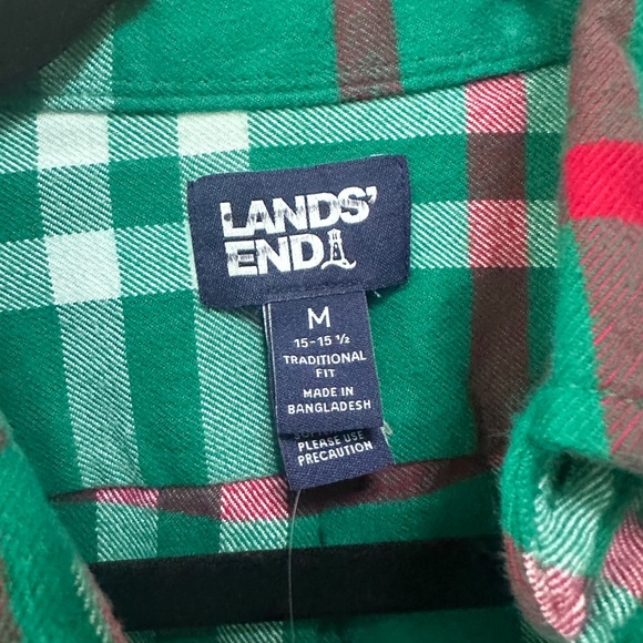 Lands’ End - Flannel Shirt - Picture 3 of 3